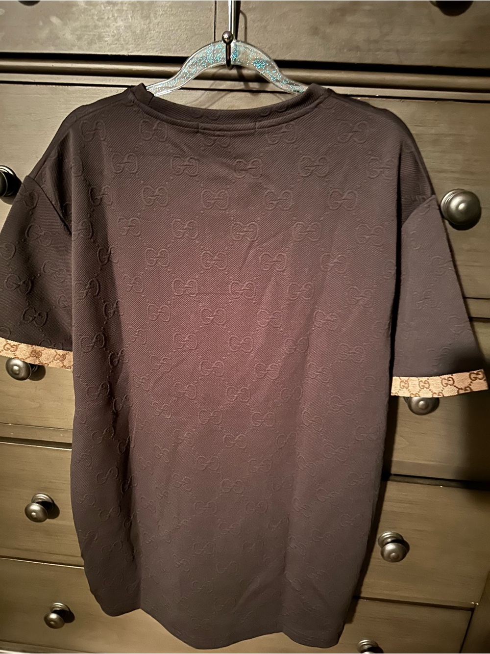 Black Monogram Pocket T-Shirt - Picture 5 of 5